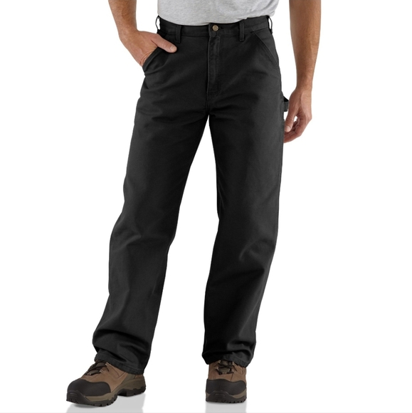 Carhartt Other - Carhartt Loose Fit (Unlined) Utility Pants Black Size 38" Waist 30" Inseam